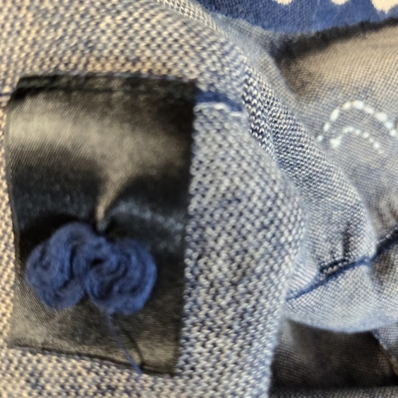 Anthropologie Moth animal print peplum ruffle waist sweater - Picture 5 of 13